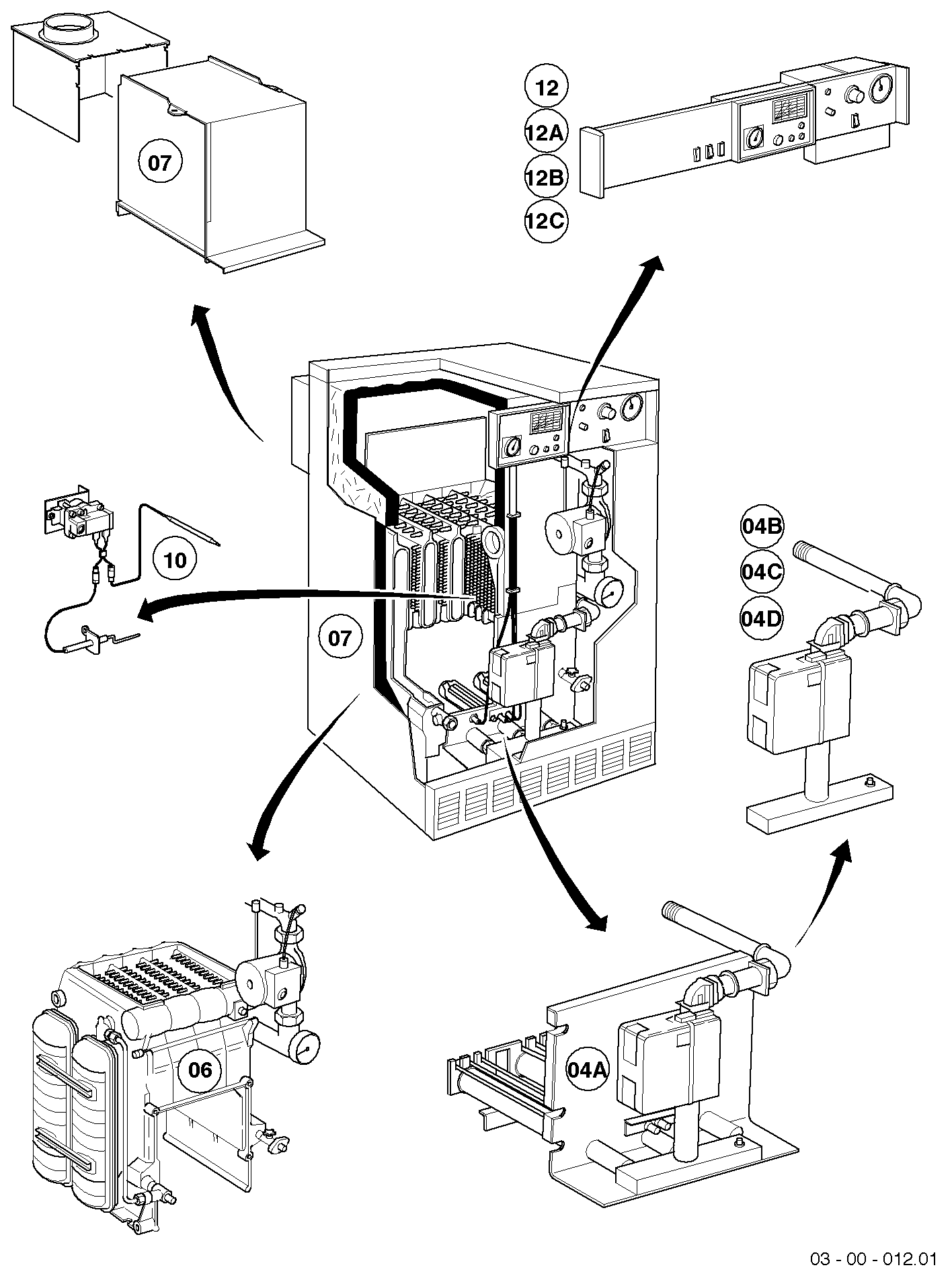 Vaillant VKS 18/1 E — vue d'ensemble