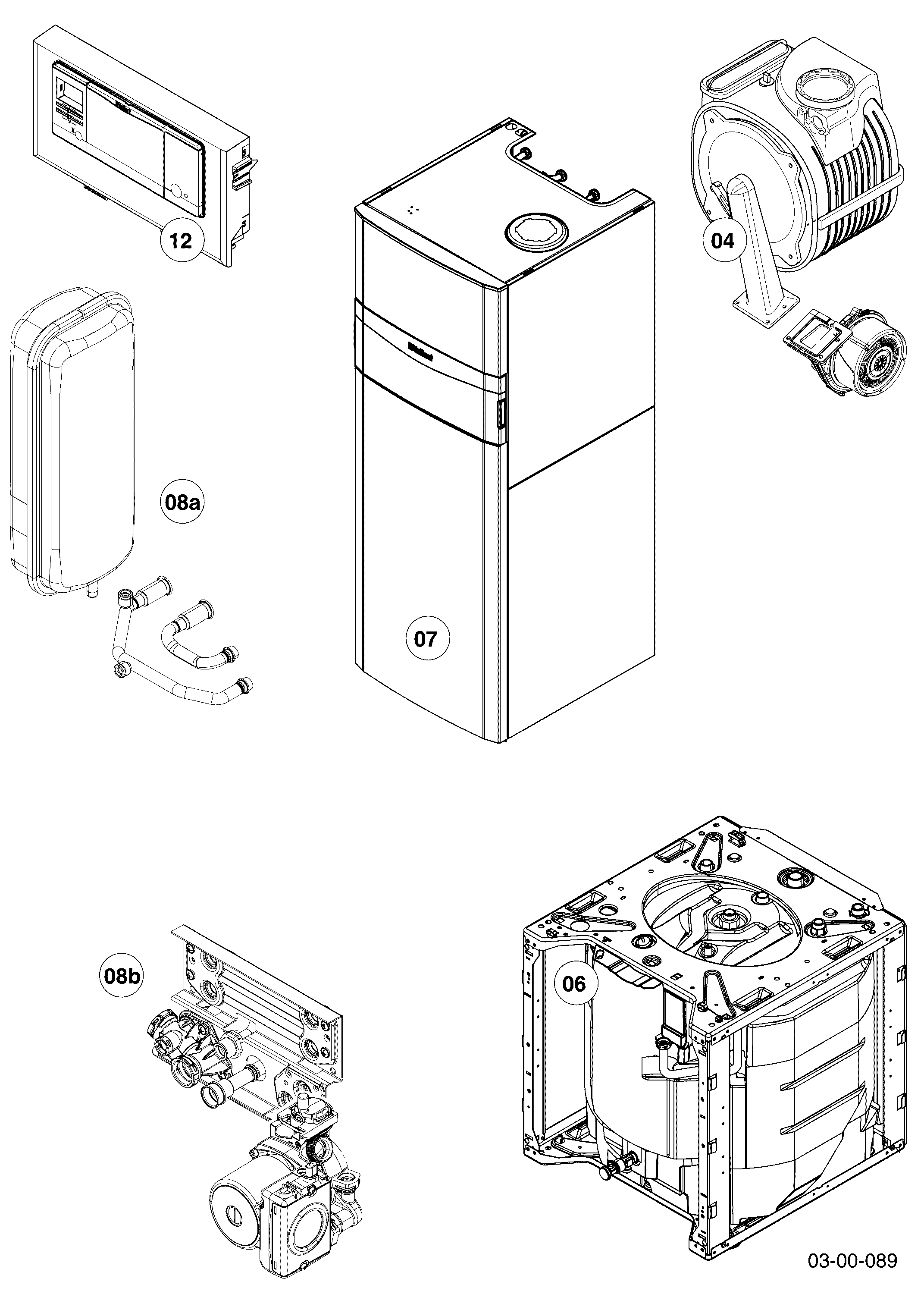 Vaillant VCC 306/4-5 150 — vue d'ensemble