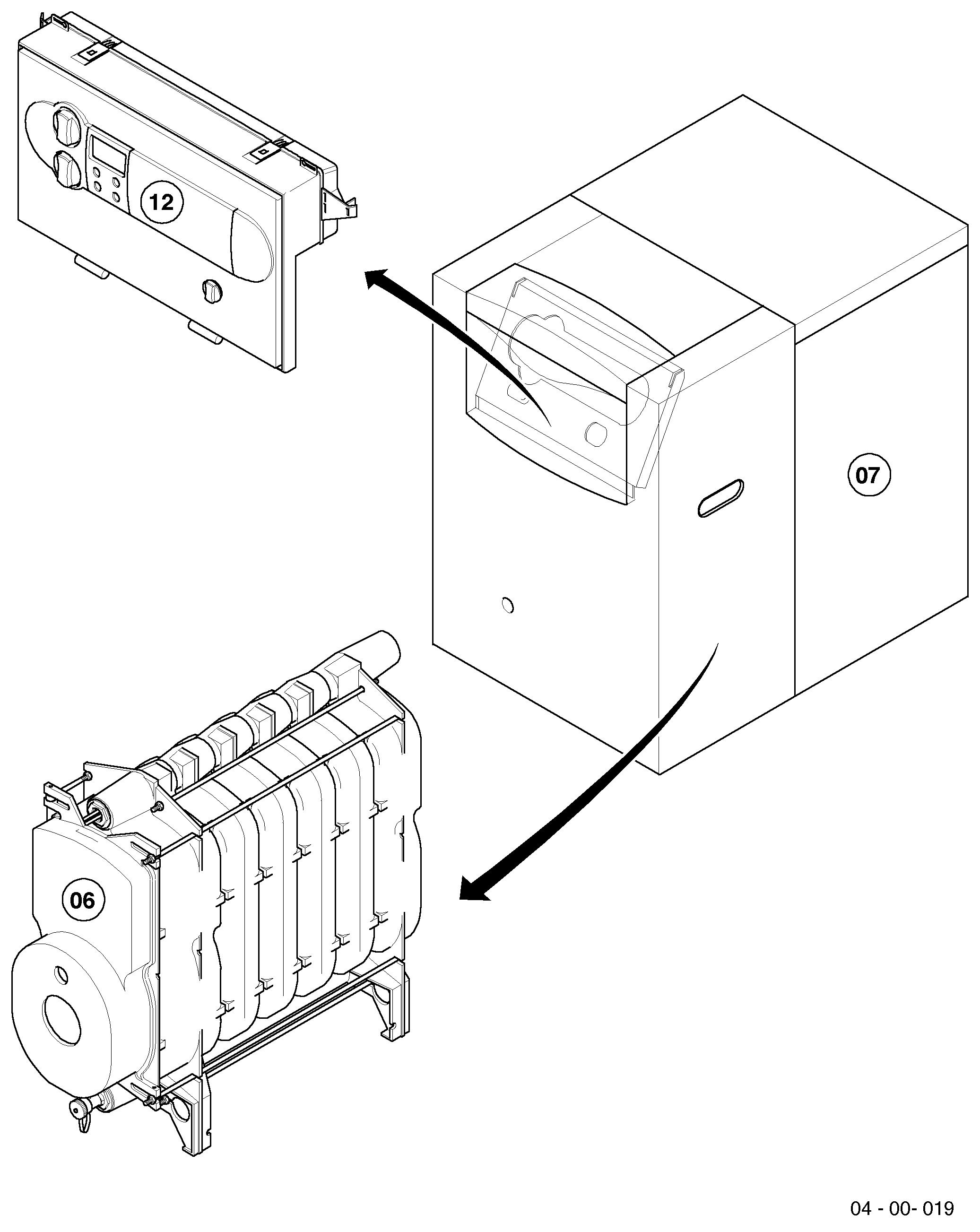 Vaillant VKO 488/5 — vue d'ensemble