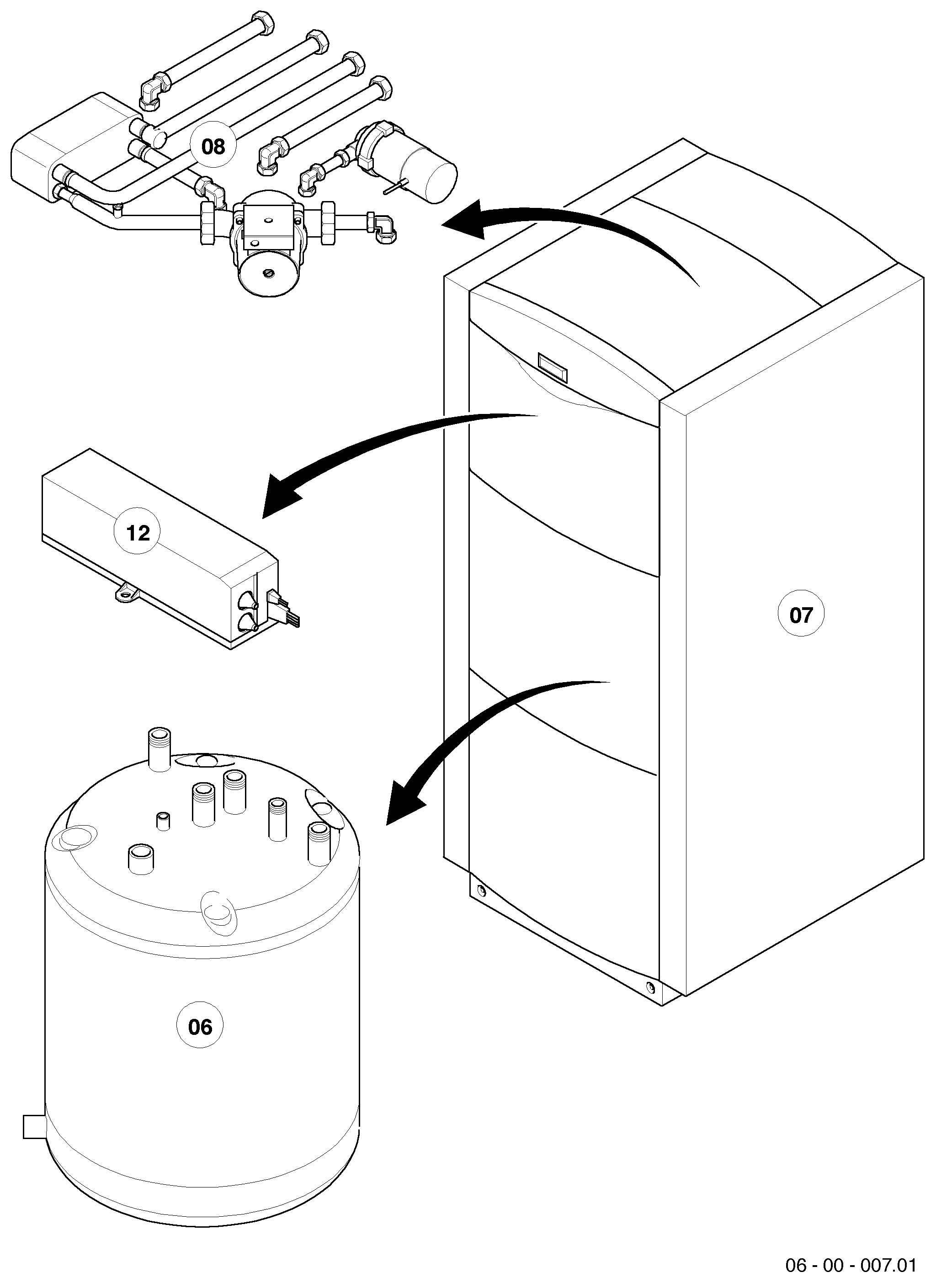 Vaillant VIH K 300 R2 — vue d'ensemble